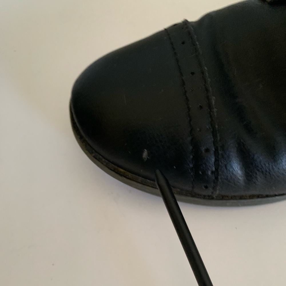 Kohl's Black Lace-Up Boots with Knit Trim Full Zipper Back Women’s Size 10M - Picture 16 of 17